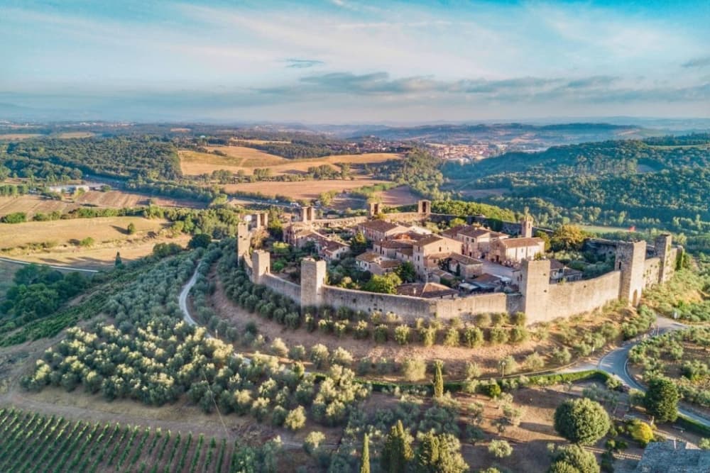 monteriggioni ciudades baratas toscana cerca florencia