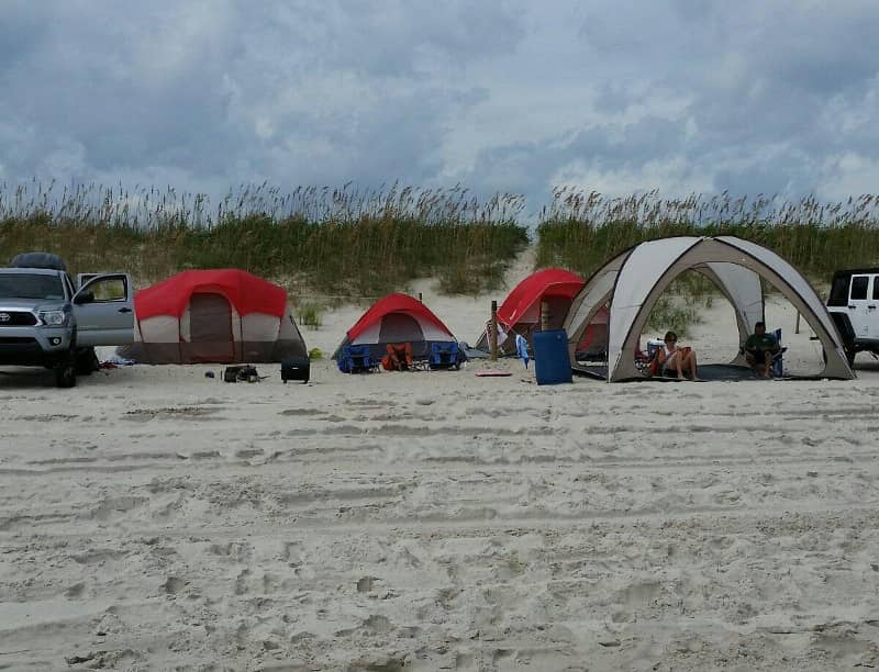 donde ir de camping en carolina del norte