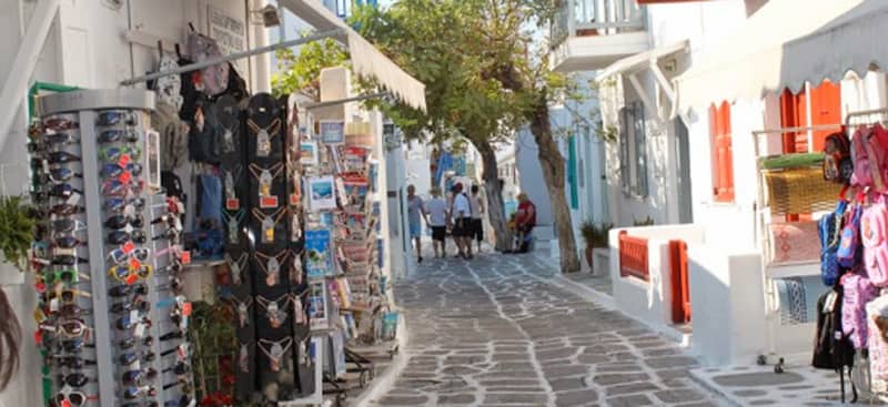 donde ir de compras en mykonos