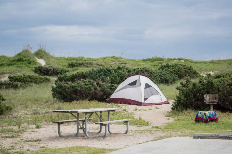 mejores lugares para hacer camping carolina