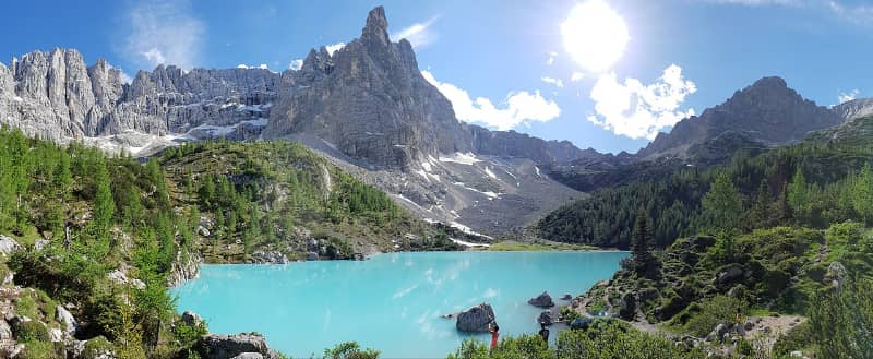 10 Lugares (desconocidos) para visitar en Italia 6 Lago Sorapis mejores lugares para ver italia