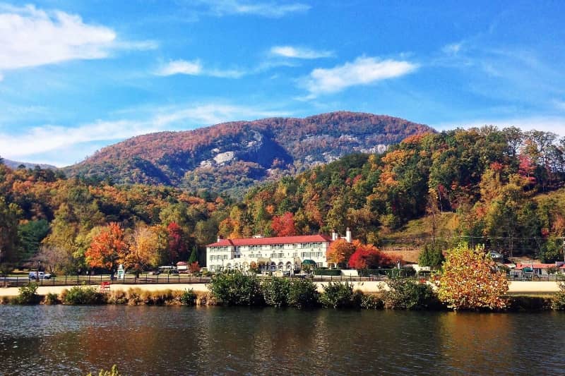 lake lure mejores lugares visitar carolina norte