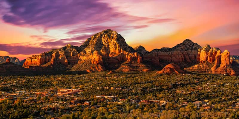 ver atardecer en arizona sedona