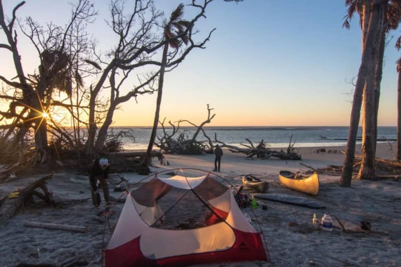Little Tybee Island donde acamapar en eeuu georgia