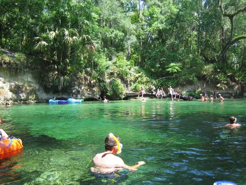 Parque Estatal Blue Spring Orange City donde darse un chapuzon en florida