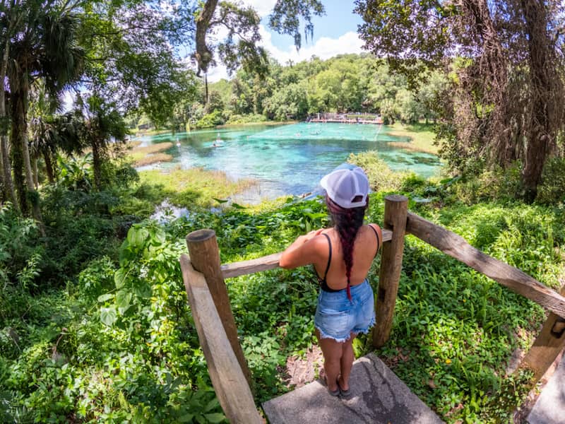 Rainbow Springs Dunnellon donde nadar en florida mejores lugares