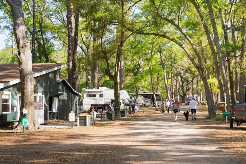 camping isla jekyll mejores zonas acampar georgia
