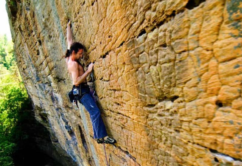Estos son los 10 mejores DESTINOS de ESCALADA en EE. UU. 2 red river gorge slade kentucky donde escalar en eeuu