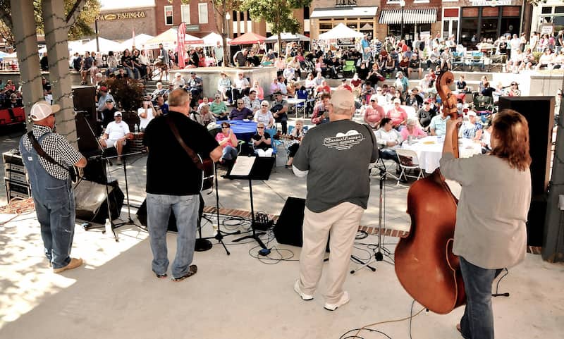 Estos son los 9 mejores FESTIVALES anuales que se celebran en GEORGIA cartersville bluegrass festival