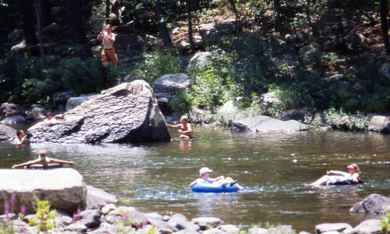 Goshen Pass Tubing Lexington donde nadar en virginia
