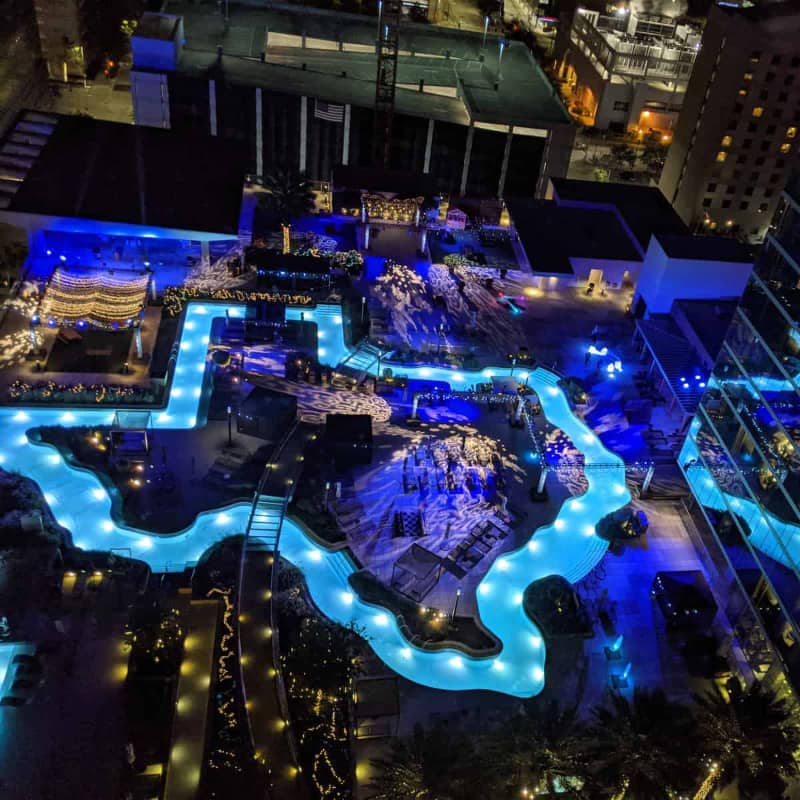Marriott Marquis de Houston. mejores lazy river
