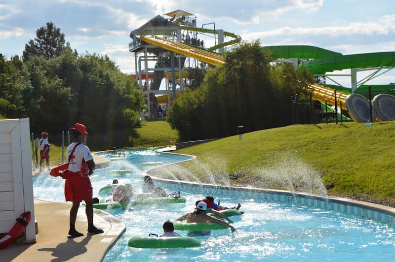 Parque Acuatico Carolina Harbor en Carowinds Charlotte