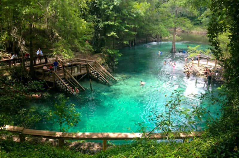 Parque Estatal Madison Blue Springs Madison mejores lugares refrescarse en verano en florida
