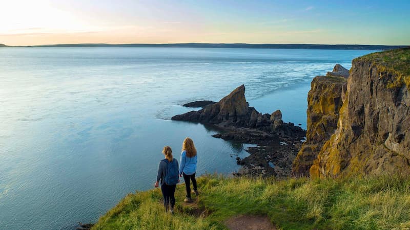 Que VER y HACER en NUEVA ESCOCIA, Canada: las mejores actividades 7 Que VER y HACER en NUEVA ESCOCIA Canada las mejores actividades caminta por el sendero cape split