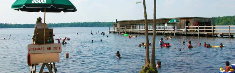 jones lake swim beach que hacer en white lake