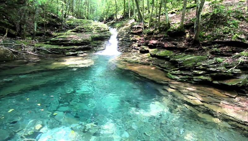 passage creek donde refrescarse en verano en virginia