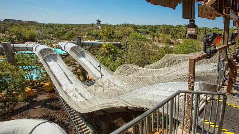 Crush N Gusher Disneys Typhoon Lagoon Orlando parqueas acuaticos toboganes florida