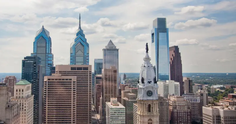 Filadelfia downtown mejores centros de ciudades de etados unido