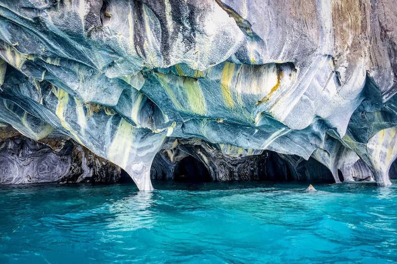 Marble Caves Chile maravillas naturales del mundo