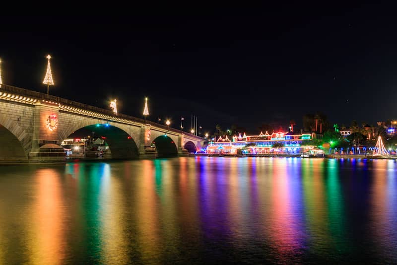 Lake Havasu City arizona navidad luces